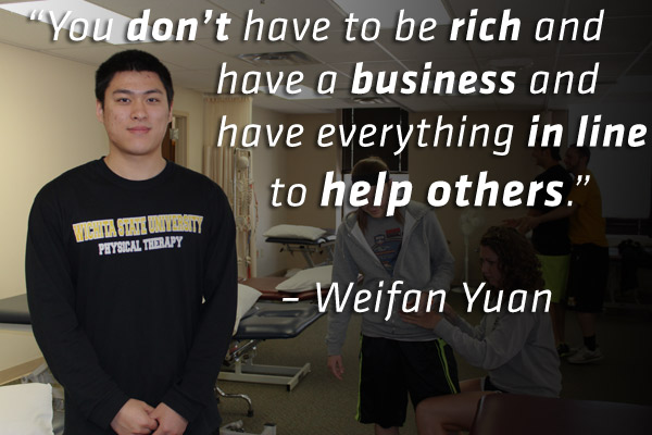 Weifan Yuan Philanthropy Quote
