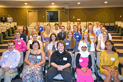 The Community Foundation for the Greater Capital Region's 2015 scholarship recipients.